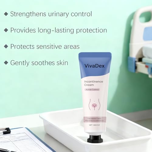 Incontinence Cream for Women,VivaDex Cream - Deep Hydration, Lightweight And Non-Greasy Formula,1oz/PCS (1pcs)