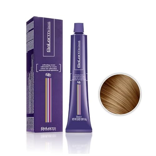 Salermvison Hair Coloring Cream #8.00 Light Blonde, 2.3 Ounce