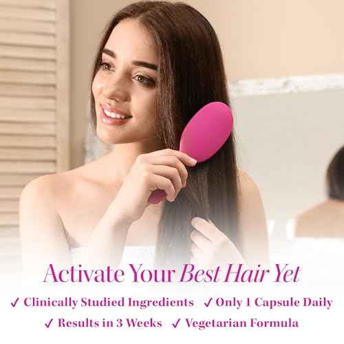 Lustriva Hair Growth Supplement for Women | Lustriva & DHT Blocker Vitamins for Thicker Fuller Locks Biotin Saw Palmetto Zinc & Copper | Reduce Shedding & Support Hair Loss for Men & Women 30 Capsules