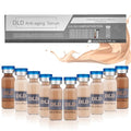 Facial Glow Starter Kit Pigment Serum Combined With Niacinamide and Peptides to Even Skin Tone DLD Anti-Aging Serum Pigment Set for Skin Treatment, 10 Vial 5 Color Changing Foundation
