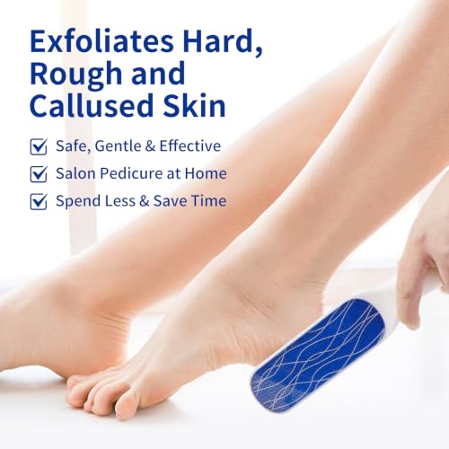 Diodiva Nano Glass Foot File - Double-Sided Heel Scraper & Callus Remover