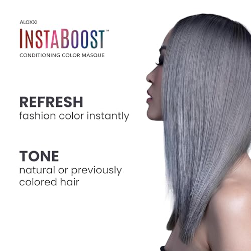 ALOXXI InstaBoost Silver Fox Conditioning Color Mask 6.8oz