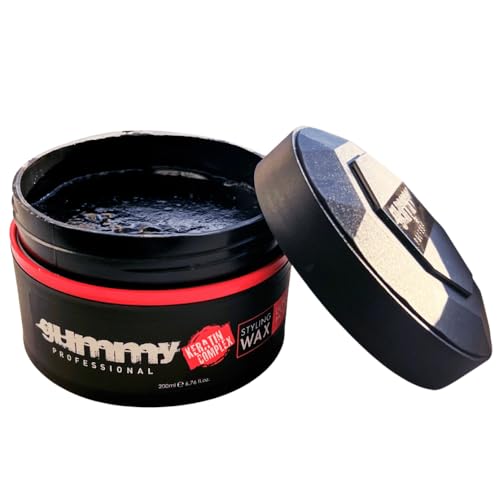 Gummy Professional Hair Wax – Strong Hold with Keratin, 200ml