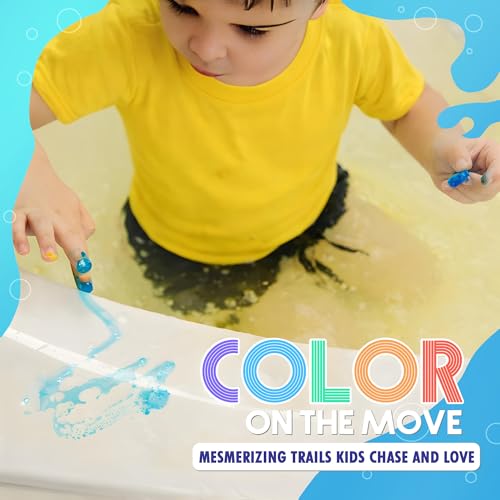 Fizzy Bath Color Tablets for Kids - 150 Non-Toxic Bath Bombs