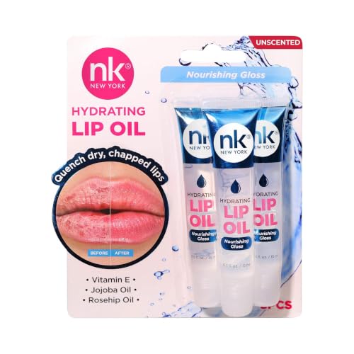 Nicka K Hydrating Lip Oil with Vitamin E & Jojoba