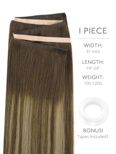 Tape In Hair Extensions 22'' 120g Remy Human Hair Weft