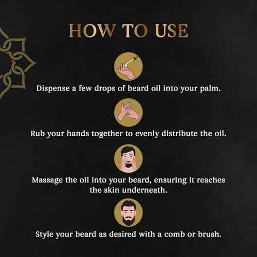 H HABIBI Beard Oil Collection ? 4 Pack, 2.0 Fl. Oz Each, Naturally Derived Beard Growth Oil for Men, Beard Care Essentials ? Nourishes, Softens & Promotes Healthy Beard Growth