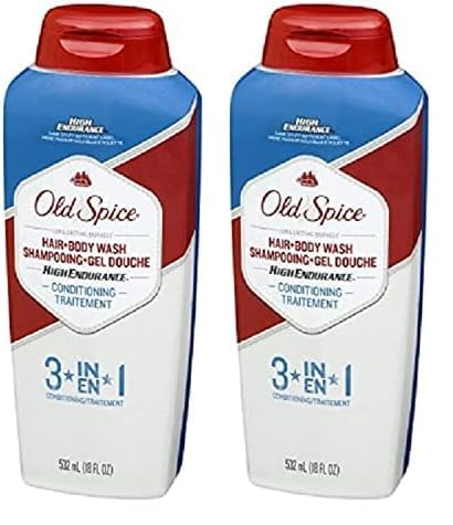 Old Spice High Endurance Conditioning Hair and Body Wash - 18 oz (Pack of 2)