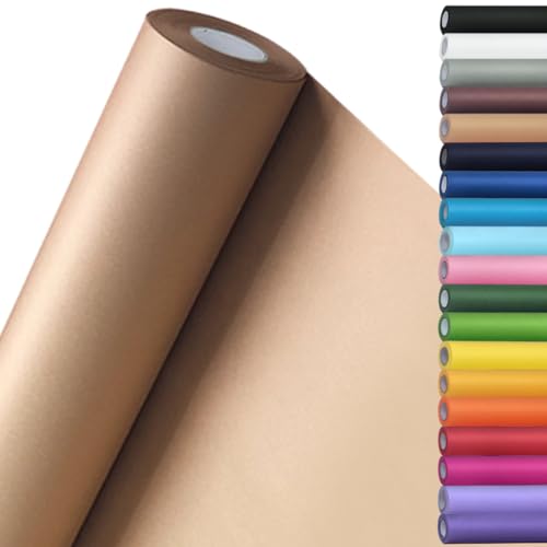 SMART&CASUAL 15" x 450" (37.5') Kraft Paper Roll for Art Craft Supplies Gift Wrapping Moving Packing Kids Painting Drawing Paint Easel Poster Chart Paper (Purple, 15"W x 450"L (37.5'))