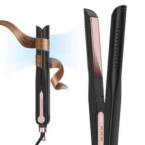 SKIMI Airflow Styler 2.0 Titanium Flat Iron & Curling Wand