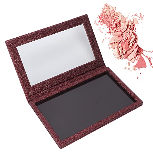 Magnetic Empty Makeup Palette with Mirror & Transparent Lid