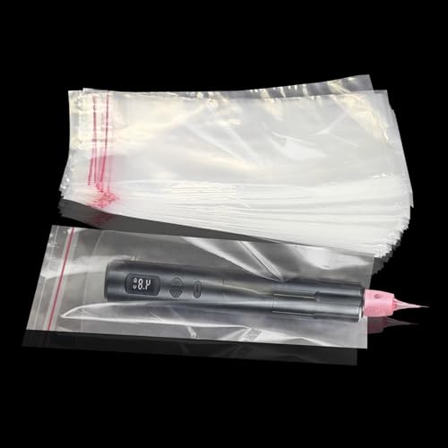 200Pcs PMU Pen Machine Protective Sleeves - Disposable Tattoo Covers