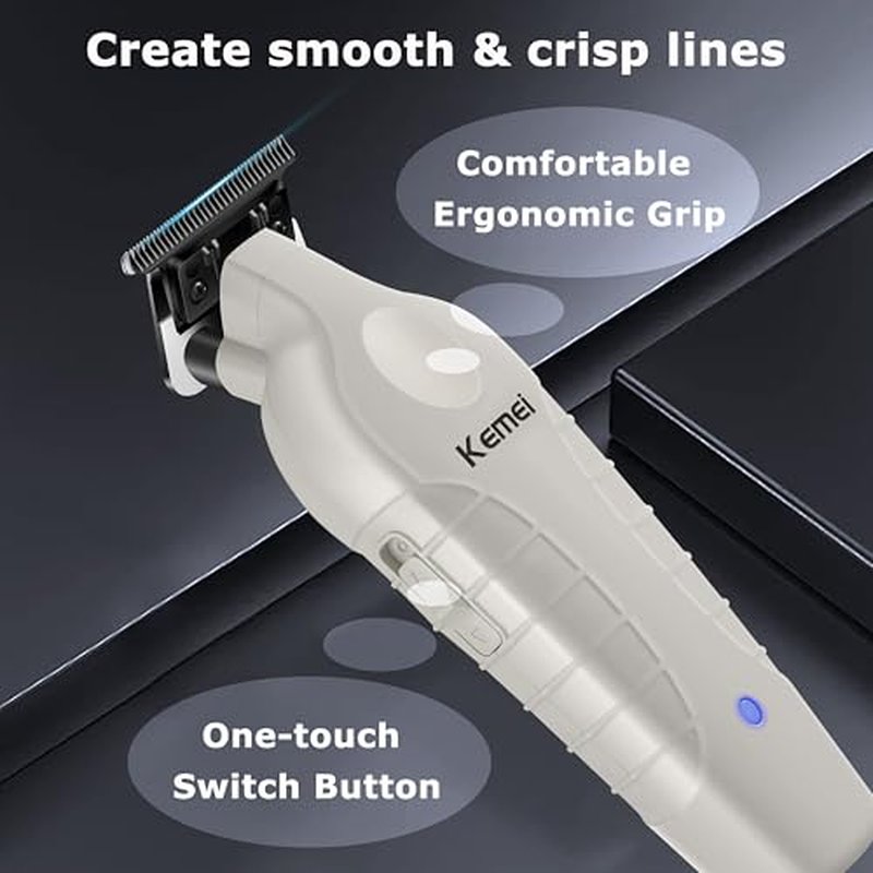 KEMEI PG2299 Cordless Beard Trimmer for Men