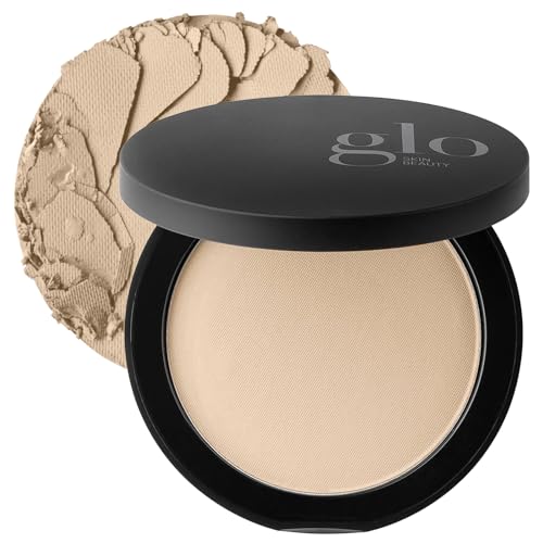 Glo Skin Beauty Pressed Powder Foundation - Golden Light 0.92 oz - Long-Wear, Buildable Coverage, Blurring Finish