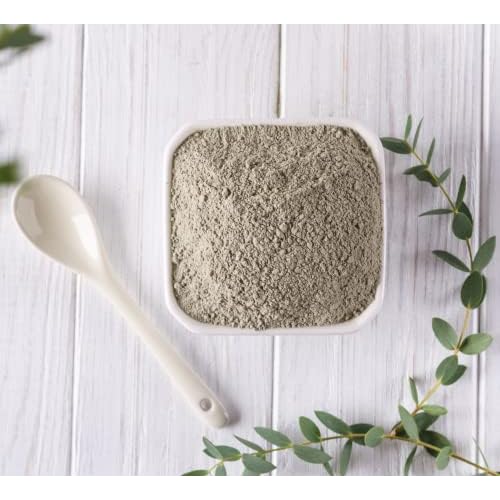 Plant Guru Sodium Bentonite Clay Powder 3.5 lbs. Bulk 100% Natural Indian Healing Clay - Deep Pore Cleansing Facial And Body Mask - Detox Clay for Face, Hair, Acne, and Bath.