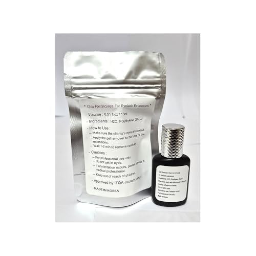 Gel Adhesive Remover for Eyelash Extensions 15ml