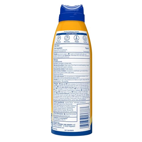 Banana Boat Protection + Vitamins Sunscreen Spray SPF 30 | Moisturizing Spray Sunscreen SPF 30 with Vitamin C & Vitamin B3 Niacinamide, 4.5oz