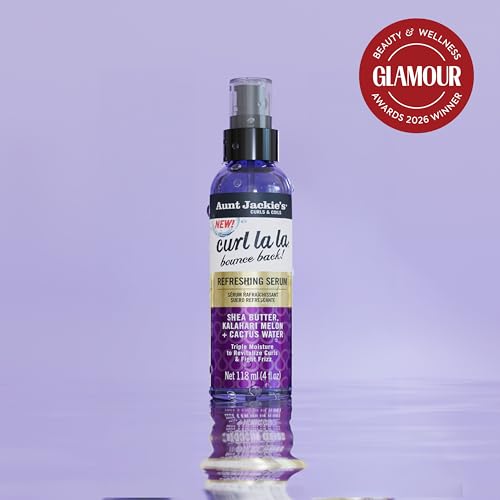 Aunt Jackie's Curl La La Bounce Back Refreshing Serum 4oz