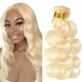 613 Blonde Body Wave Human Hair Bundle - Brazilian Virgin Hair 300g