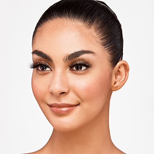 i?ENVY False Eyelashes Real Mink Lashes Dramatic Long Eyelashes (Misty Rose)
