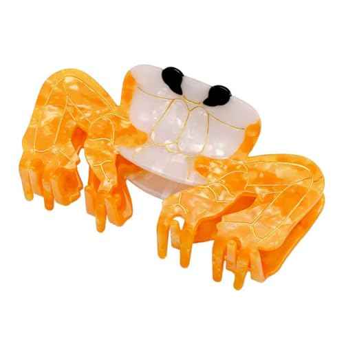 Crab Hair Clips, fun Hair Clips for women Girls, cute beach claw clips Acetate Marine Hair Accessories Gift