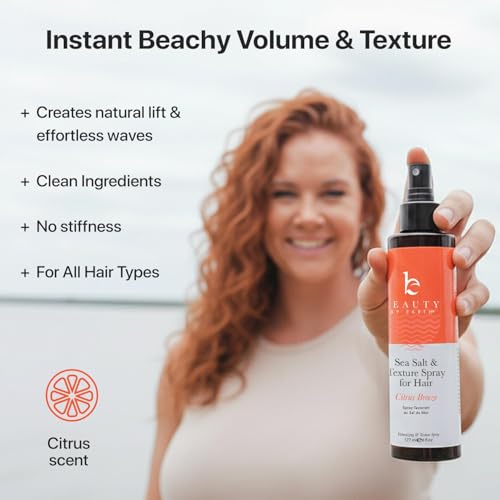Sea Salt Spray for Beach Waves - Aloe-Enhanced Texturizer 6oz