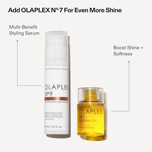 Olaplex N¨¬. 9 Bond Protector: Nourishing Hair Serum & Heat Protectant | Softens, Nourishes & Reduces Tangle & Static | For Coily, Curly, Straight, and Wavy, 90 mL / 3.0 Fl Oz