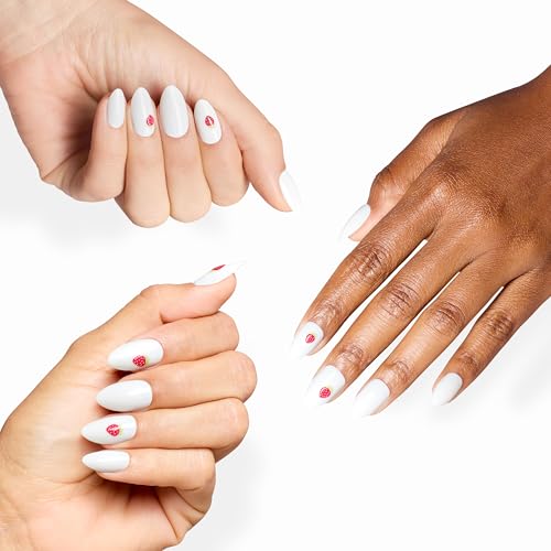 OPI On Point Press On Nails - Funny Strawbunny