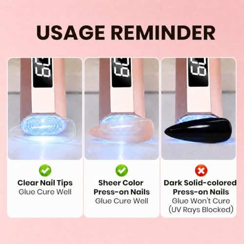 Beetles Gel Nail Glue Kit 2x15ml - 5-in-1 Base Gel & Rhinestone Adhesive