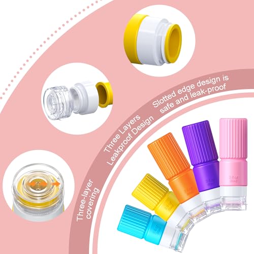 Tocelffe 19-Pack TSA Approved Travel Bottles Set - Leak Proof Containers for Toiletries