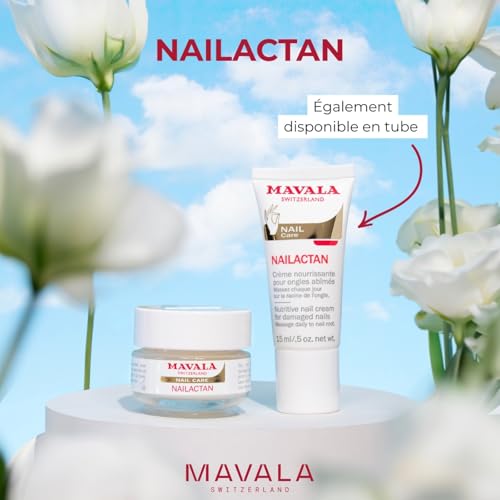 Mavala Nailactan Nutritive Nail Cream for Damaged & Dry Nails - 0.5 oz