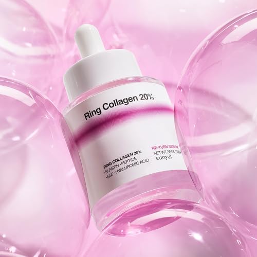 EUNYUL Ring Collagen 20% Face Serum (1.18 fl.oz / 35ml) ? Korean Collagen Serum with 200,000ppm Collagen, Peptides & Niacinamide, Hydrating & Firming Skin Care