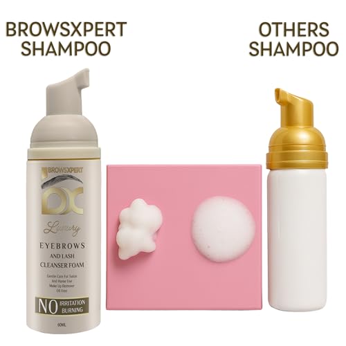 Gentle Clarifying Brow Cleanser Foam – Makeup Remover for Sensitive Skin