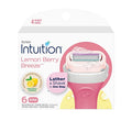 Lemon Berry Breeze Razor Refills for Women - 6 Count