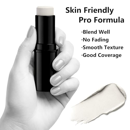 White Face Paint Stick Oil-Based Waterproof Makeup