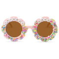 YOGFIT Round Flower Birthday Glasses for Kids