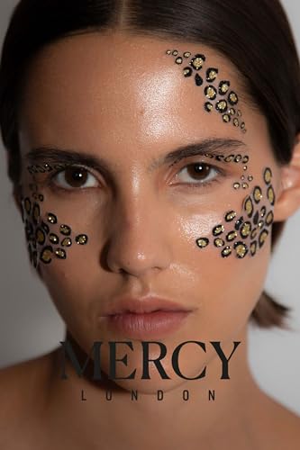 Leopard Print Contour Face Jewels Stick On Gems