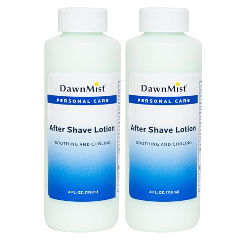 DawnMist Dukal After Shave Lotion, 4oz (Pack of 2) ? Soothing & Cooling Formula for Post-Shave Relief, Refreshing Aftershave for Men, Calms Irritation & Razor Burn, Light, Non-Greasy Lotion