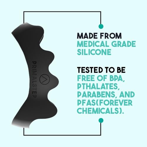 PrimalStep Toe Separators, Spreaders, Spacers, Straightener to Correct Toes for Men and Women, Bunion Corrector, Foot Pain, Plantar Fasciitis, Over 50% Thicker, XL (Pack of 2)