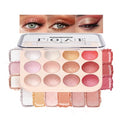 12-Color Baked Shimmer Palette - Eyeshadow, Blush & Highlighter