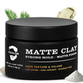 Men's Matte Hair Clay – Strong Hold, Flake-Free