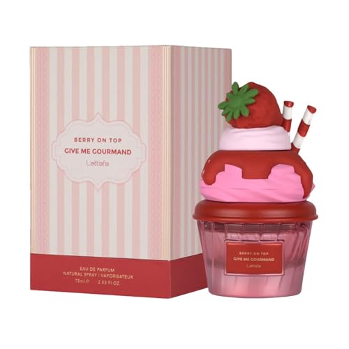 Lattafa Berry On Top Eau de Parfum 75ml - Fruity Berry & Vanilla Scent