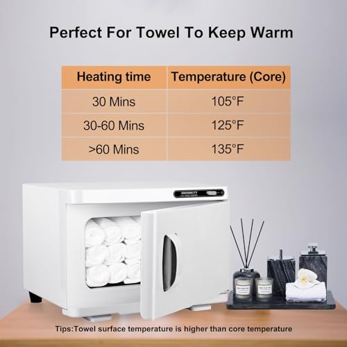 8L Professional Towel Warmer Cabinet - Fast Heating Spa & Salon