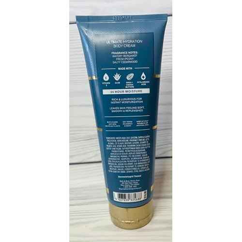 Bath & Body Works Aqua Hour Ultimate Hydration Body Cream 8 Ounces Pack of 2