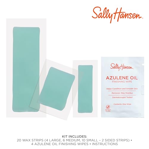Sally Hansen Wax Strips Face & Bikini Hair Removal Kit 20 Count