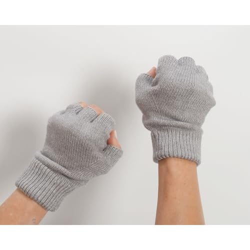 Hand Contracture Gloves with Therapy Ball ? Palm Protector for Clenched Fists ? Support for Dementia, Neurological & Motor Disorders ? Helps Prevent Nail-to-Palm Injury