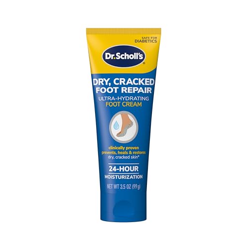 Dr. Scholl's Dry, Cracked Foot Repair Ultra-Hydrating Foot Cream 3.5 oz (25% Urea) – Pack of 1