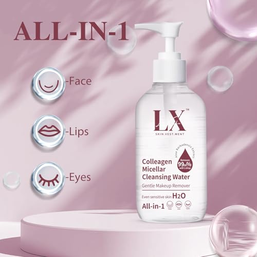 Micellar Water Makeup Remover - Eye, Lip & Face Cleanser