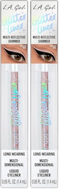 L.A. Girl Glitter Liner Pampered Pink (Pack of 2)