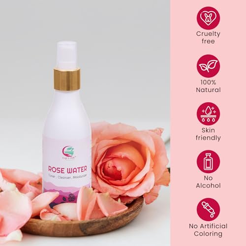 100% Pure Rose Water 6.5 fl oz | for Face & Hair | Alcohol Free & Artificial Coloring Free | by Yogi's Gift¢ç